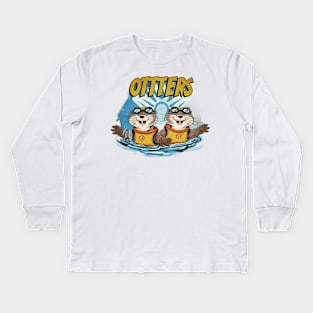 Significant Otters Kids Long Sleeve T-Shirt